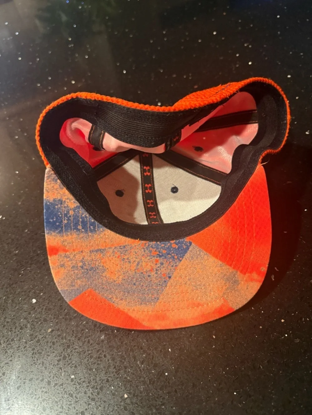 Under Armour Bright Orange Youth UA Mesh Snapback Cap